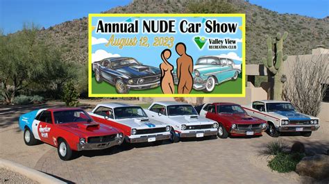 valley view nude car show|Annual Nude Car Show — Valley View Recreation Club